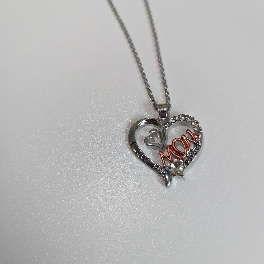 I love you forever Mom necklace